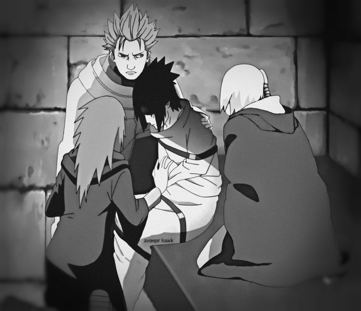 Orochimaru explaining to Sasuke why he and Kabuto are still alive and not  in prison. : r/Naruto