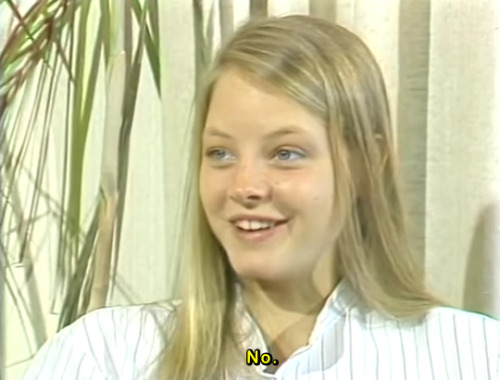 Porn vintagesalt:  Jodie Foster interview, 1979. photos