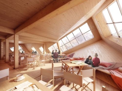 nnmprv:  Cuboidal Mountain Hut by Atelier 8000. You can find me on: Instagram | Pinterest | Behance 
