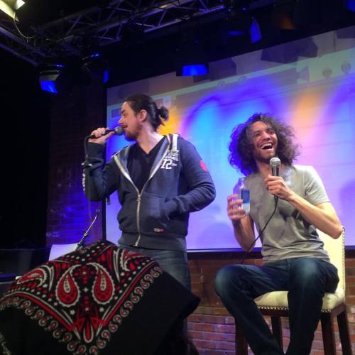 themaskedman:  These guys put on a fun show, thanks @gamegrumpsofficial #GameGrumpsLive  (at Hollywood Improv Comedy Club)
