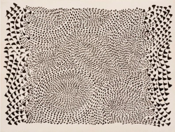 igormaglica:  Claire Falkenstein (1908-1997), Untitled, 1975. 	india ink on paper, 18 x 24 inches