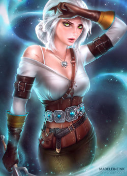 art-of-cg-girls:  Ciri - The Witcher 3 (Nsfw