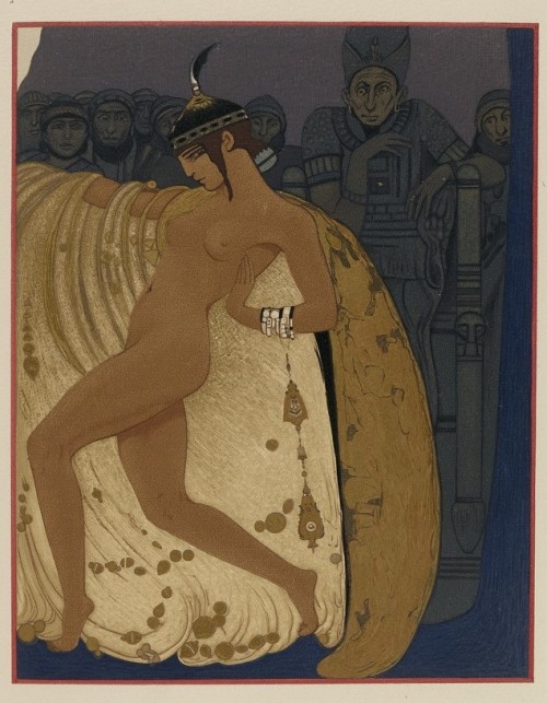 Manuel Orazi, Illustrations for Oscar Wilde “Salome”, 1930Source: Gallica.bnf.fr