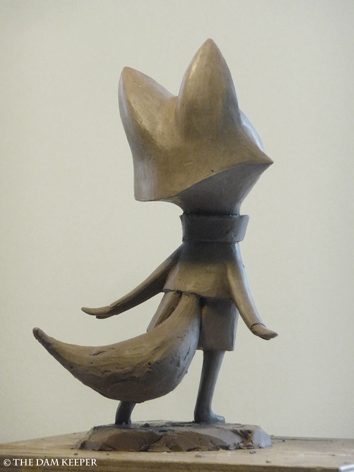 ca-tsuka: Sculptures by Andrea Blasich for production of The Dam Keeper animated