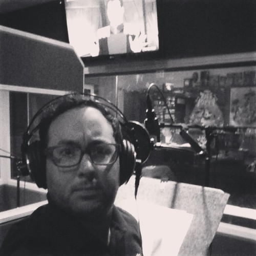 pjbyrne: #Bolin Back in the #west and back in the booth! #LegendOfKorra! @nickelodeontv