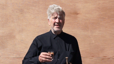 andreii-tarkovsky:  David Lynch does the ALS Ice Bucket Challenge with iced coffee