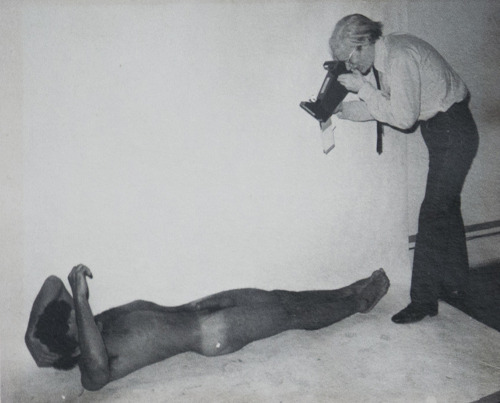 Porn Pics wannes1963blr:Ph.  Jimmy DeSana  - Andy Warhol