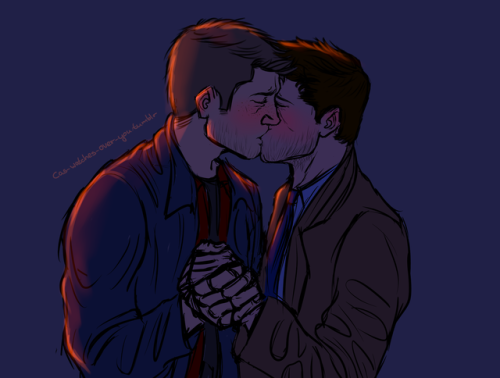 caswatchesoveryou-artblog: Happy Birthday AND Happy Anniversary Cas..❤️ as promised i finished it a 