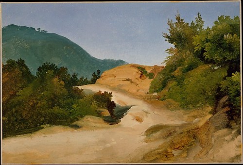 Giovanni Battista Camuccini - Path in the Roman Campagna - 1840