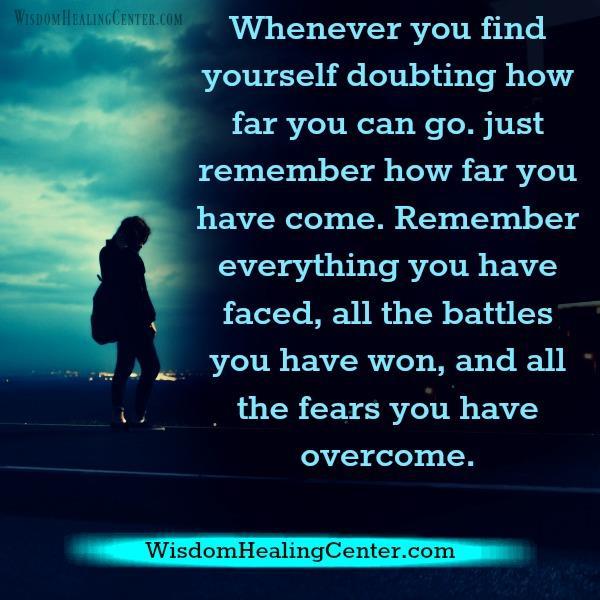 Forget it enough to get over it - Wisdom Healing Center