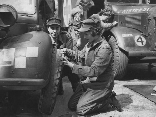 Fun History FactDuring World War II Queen Elizabeth (then Princess Elizabeth) served as a mechanic a