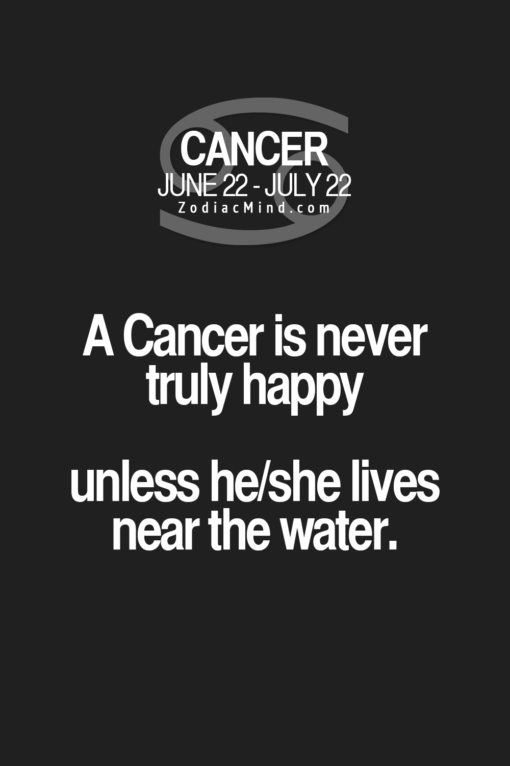 zodiacmind:  Fun facts about your sign here  As in a river in the mountains, not
