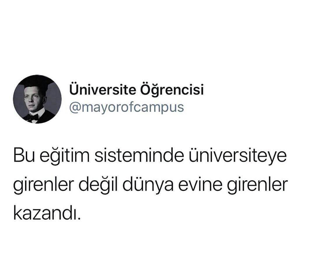 Bu eğitim sisteminde...