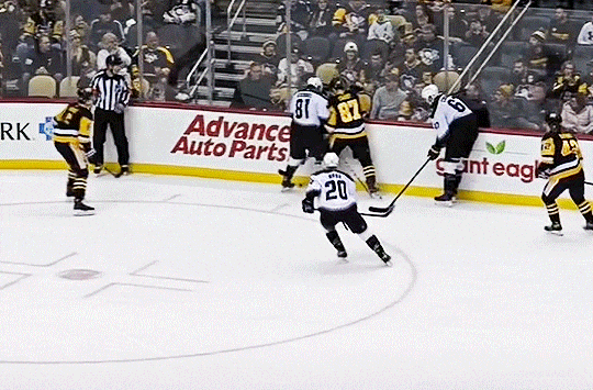 rinkrats: this went from ‘…oh, they’re cute :’))))’ to “….oh, he’s gross” quick | pens vs coyotes, 2