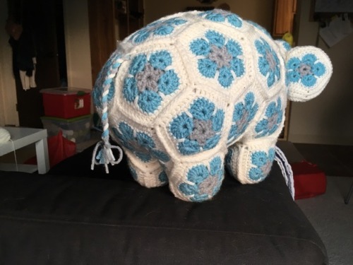 stitch-please: Told you it was an elephant! And not coasters, like my family said. Smh. Took me