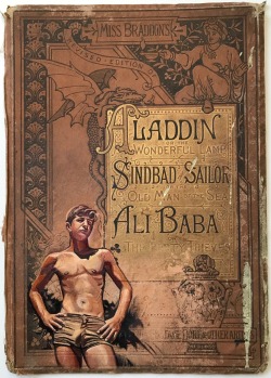 balcombe:“Aladdin” oil study on antique adult photos