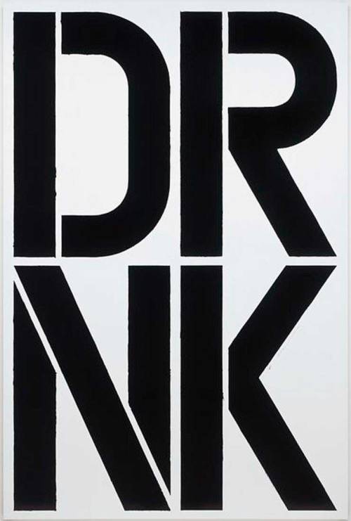 Christopher Wool / DRNK