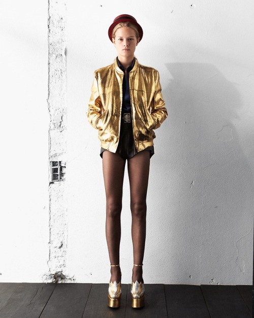 prayingsincenewyork:Anna Ewers for Saint Laurent Spring/Summer 2019