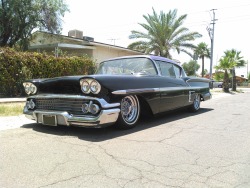 justneedsalittlework:  Awesome ‘58 Chevy