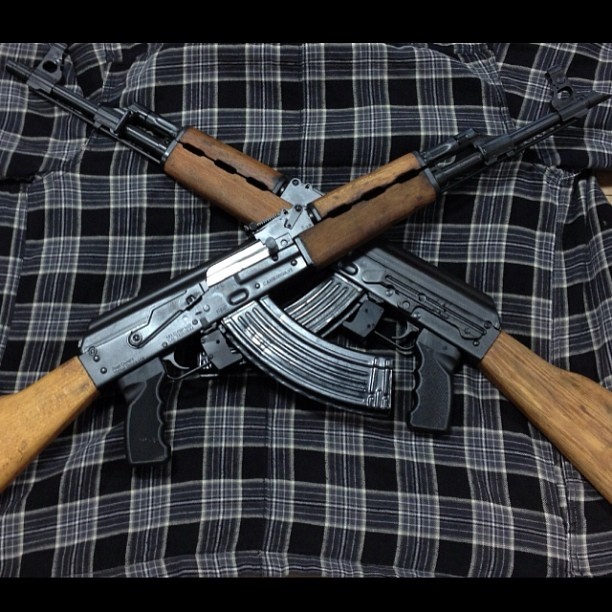 gunblr:  1. Buy an AK at www.RifleGear.com 2. Take cool Instagram pictures with your