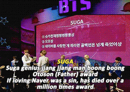 Bts Awards From Army (trans)