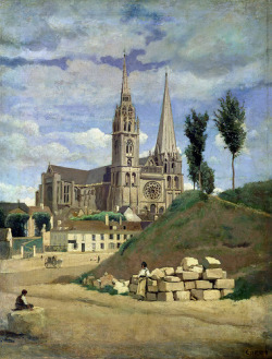 classic-art:  La Cathedrale de Chartres Camille