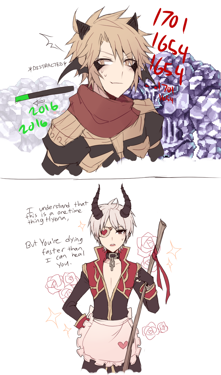 witheringallegro:archbishop gazelle, assassin cross hyena, and archbishop raven