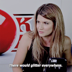 lizshenstridge:  Would you rather sneeze rainbows or fart glitter? 