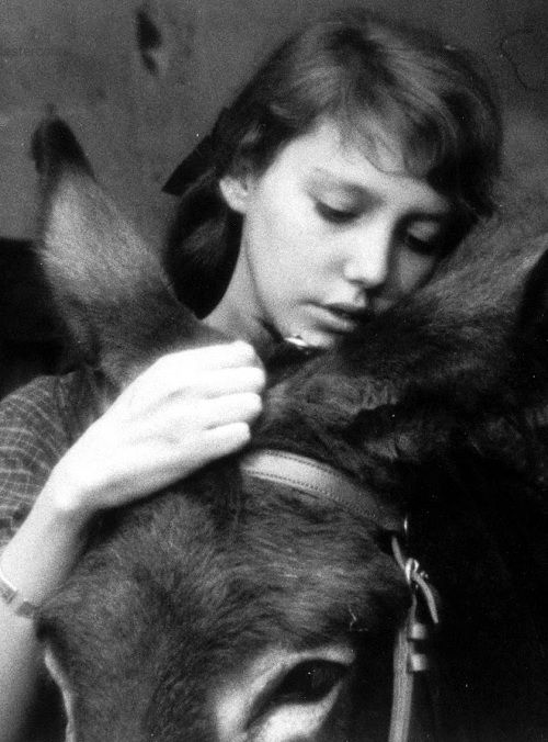 nietzscheandme:  Anne Wiazemsky, Au hasard Balthazar