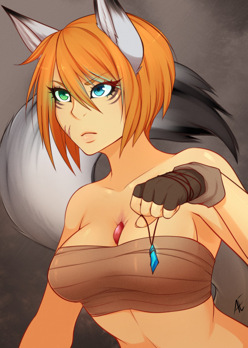 spittfireart:  Yeehaw commission done!Valesti by spittfireart