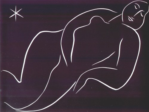 northmagneticpole: Nude with Star, 1938-Henri Matisse