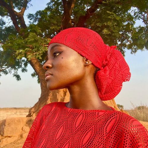 dachocolatethunder:Ghanaian model hamamat montia location northern ghana Tamale via ig hamamatafrica