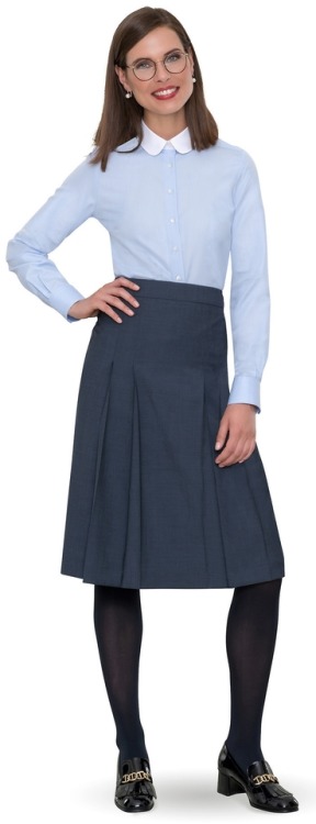 virtuousmodestlady:What do you think, could she work as a parish secretary?