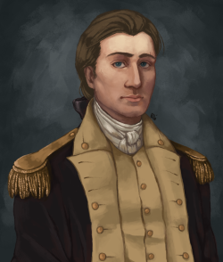 reivere:  Guess who just spent the entirety of yesterday doing a wartime portrait of John Laurens when she was supposed to be writing the next chapter of Jusqu’à Demain? People seemed to of liked Hamilton’s portrait, so here, have Hamilton’s boyfriend.