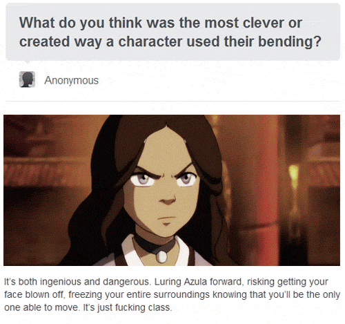 Sex thepsychoemoreport:  Katara will always be pictures