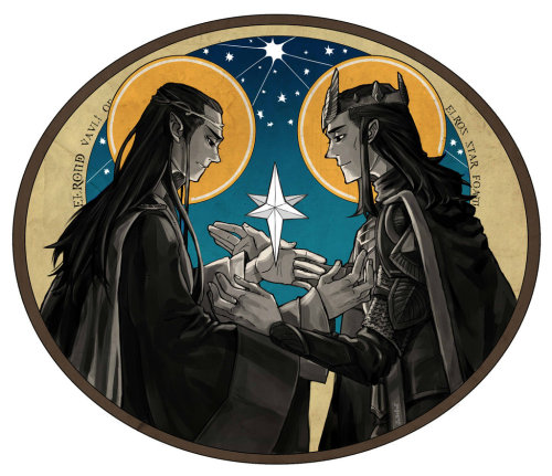 youcantrewind:Elrond and Elros - twins of star by ~JaneDoemmmmm