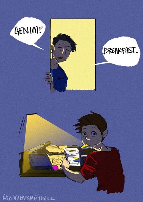 &ldquo;I&rsquo;m sure he&rsquo;ll be a bright young man in the future. Unlike his room.&
