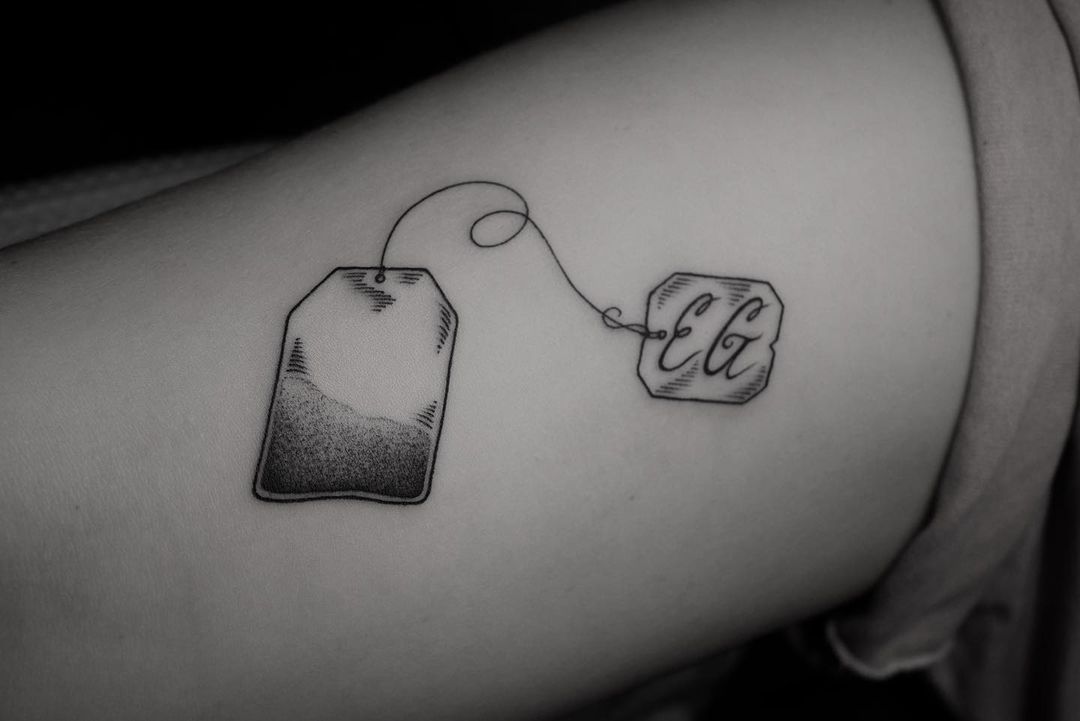 Tea tattoo meaning and symbolism  MyTatouagecom