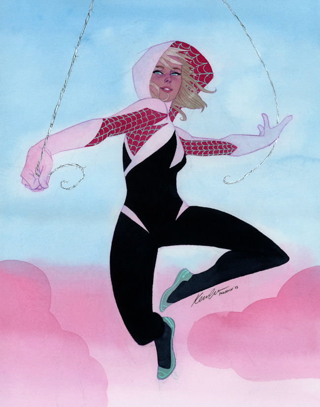 artverso:  Kevin Wada - Spider-Gwen 