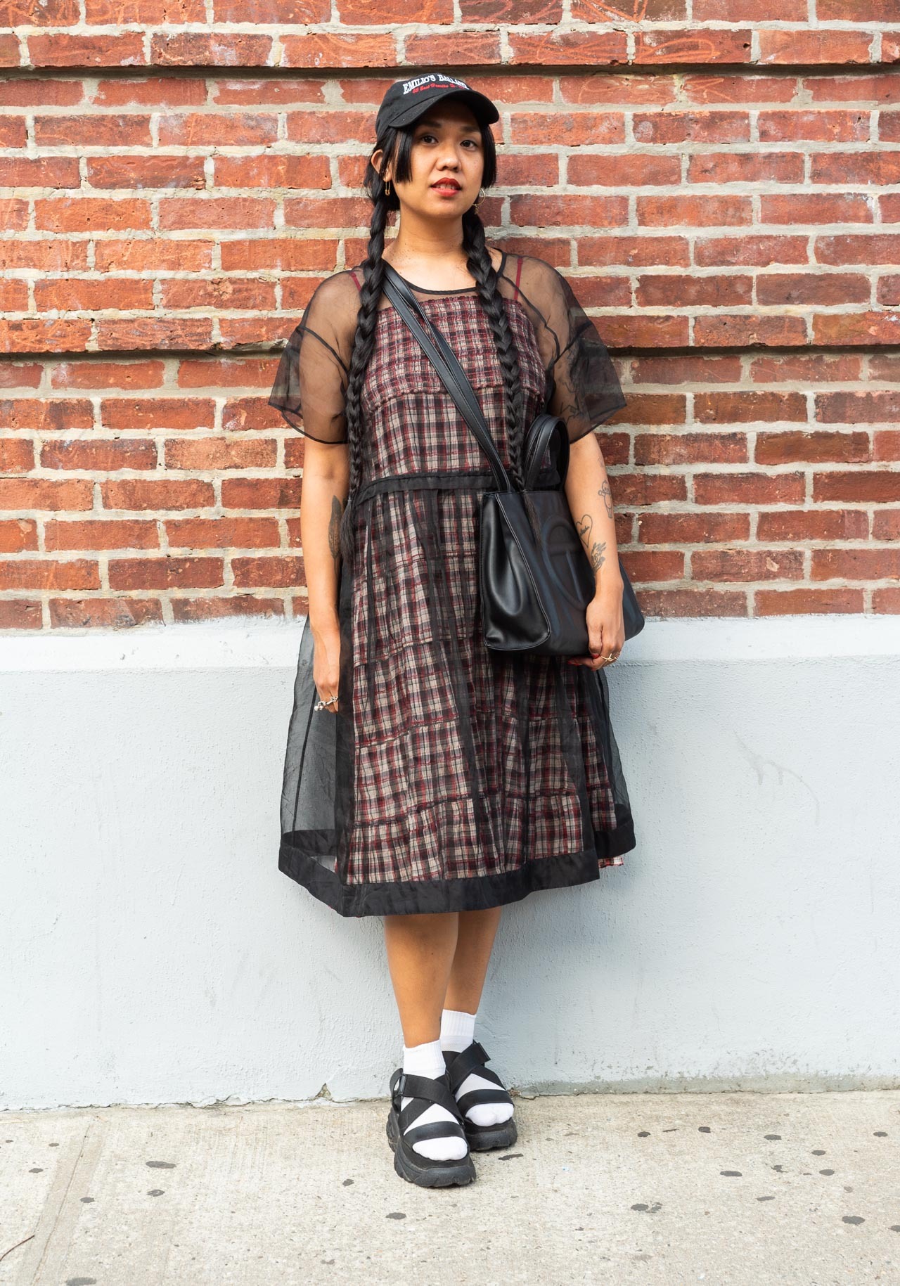 NYC Looks — Kristine, 36 “I’m wearing two thrifted dresses,...