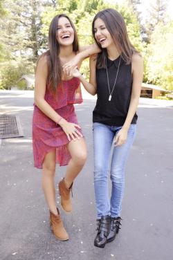 victoriajustice:  Today’s my little sisters