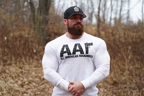 roughmuscle:  sannong:  Seth Feroce - He’s back! After disappearing from BBing for 3 years to fix his personal life and figure things out, he’s back! God he is hot, and the beard! Lumberjack on steroids. YES! On a serious, not muscle obsession note,