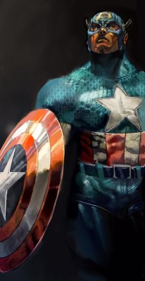 houseofcomics1: Captain America by Simone