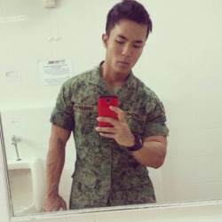 rebelziid:  Asian Men  [ Oh Jerome!! Lost uniform ] It’s the weekend 