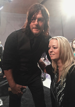 reedusnorman:  Behind the scenes with Norman Reedus on Inside The Actors Studio (via)