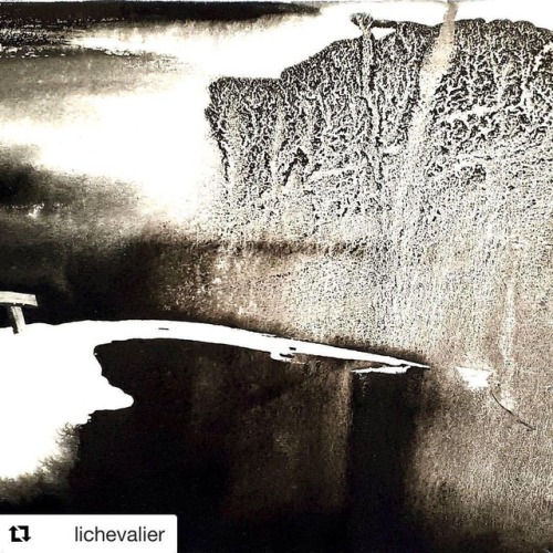 china-art-lover:#Repost @lichevalier (@get_repost)・・・Li Chevalier Ink on canvas#inktober #ink #inkma