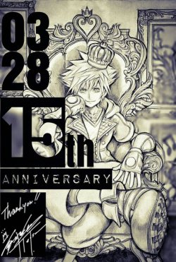 khinsider: A brand new piece of artwork drawn by Series Creator Tetsuya Nomura featuring Kingdom Hearts 3’s Sora was released on the 28th of March to celebrate the series’ anniversary. Kingdom Hearts, which turned 15 years old today, expanded with