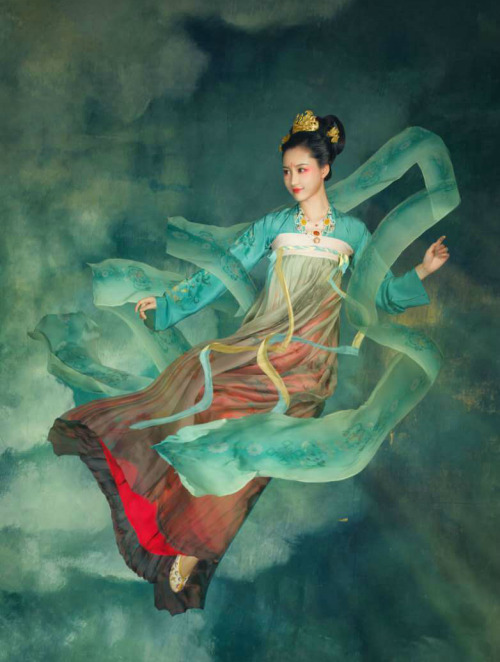 changan-moon:大唐西域记 Story of the Great Tang and Western Region | Traditional Chinese hanfu by 锦瑟衣庄Jin