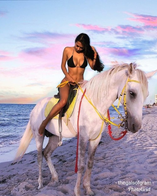 Ride together into the sunset. #bikini #beachbody......Follow #instamodel Helga Lovekaty | Link in B