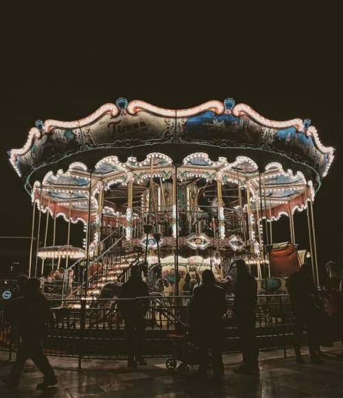 Christmas Market Carousel, Tirana - Albania@jona9baraj